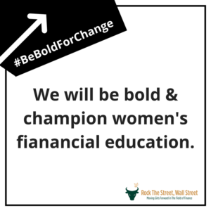 Be Bold For Change Women's Financial Education