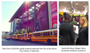 High School Students at Music City Center in Nashville
