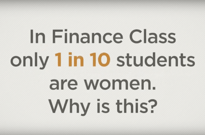 Listen In as Professor Discusses Lack of Females in Finance