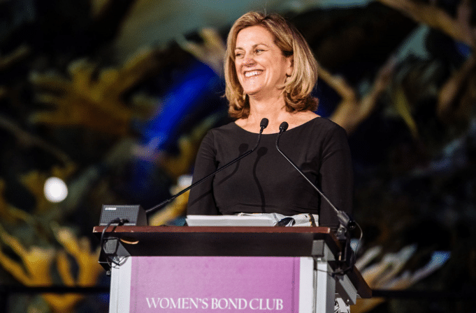 RTSWS Founder Delivers Impassioned Speech To Women’s Bond Club, Larry Fink, Other Financial Executives