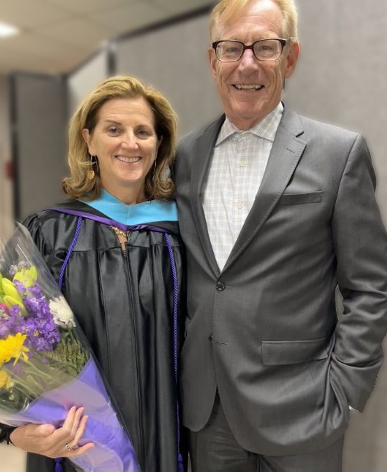 Recognized as the 2023 Distinguished Alumna from Preston High School in the Bronx, Rock The Street, Wall Street Founder and CEO Maura Cunningham addresses the 2023 graduating class