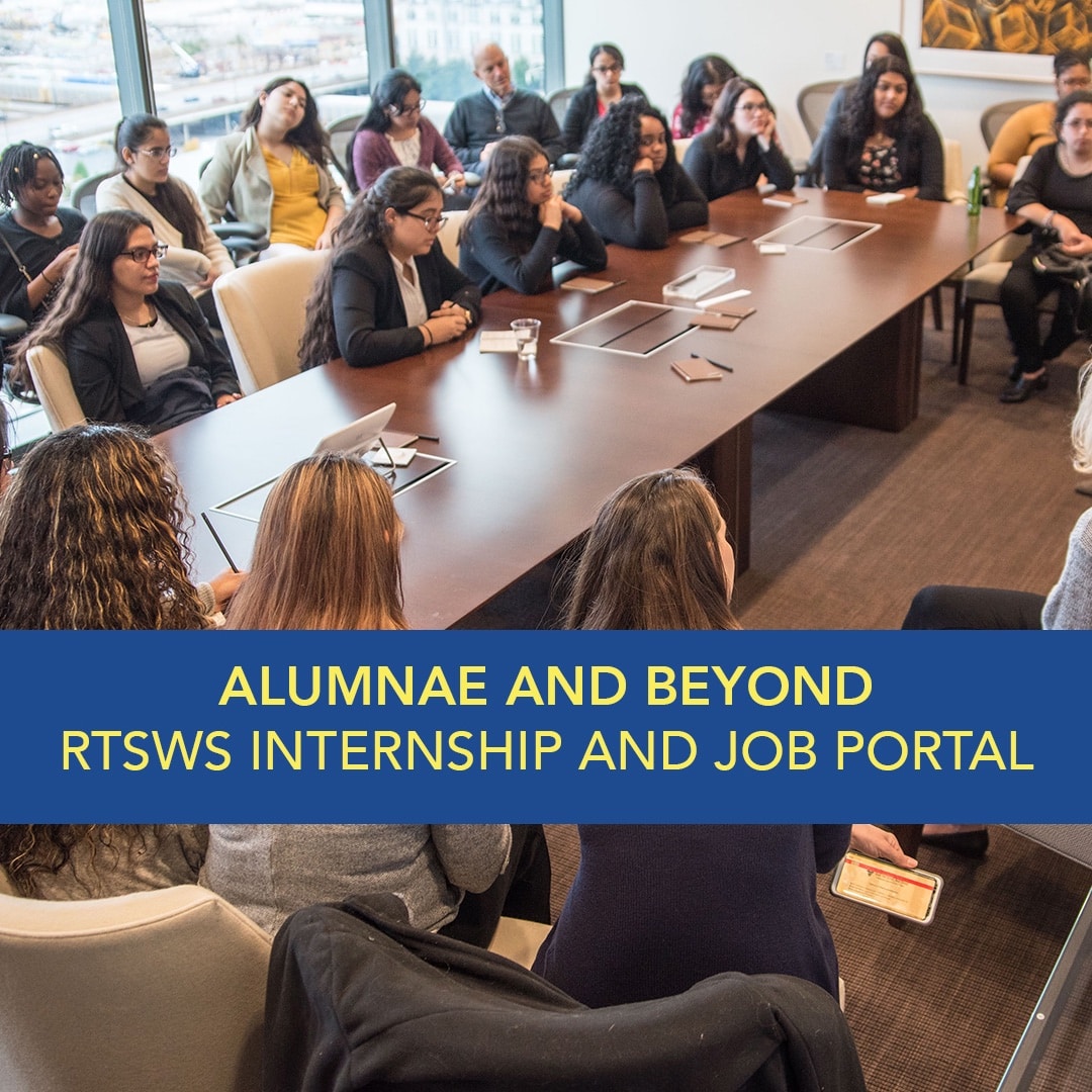 Alumnae and Beyond: RTSWS Internship and Job Portal